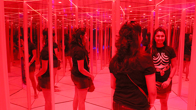 Experience Mirror Maze at Della Adventure Park